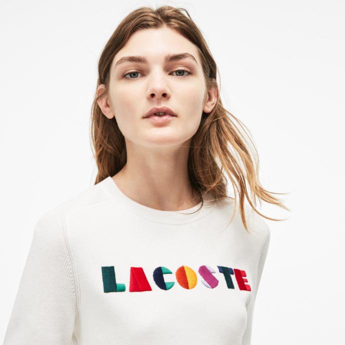 LACOSTE KADIN EKRU TRİKO