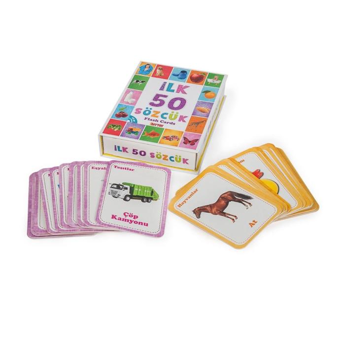 Diy Toy Eğitici Kartlar 4 lü Set
