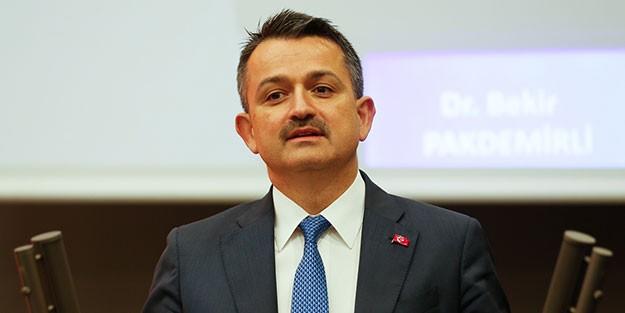 Tarım ve Orman Bakanı Bekir Pakdemirli