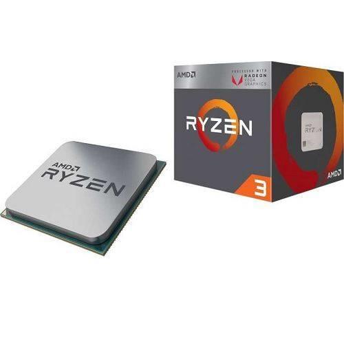 AMD Ryzen 3 2200G Soket AM4 3.5GHz 6MB Önbellek 65W 4 Çekirdek Vega 8 GPU İşlemci