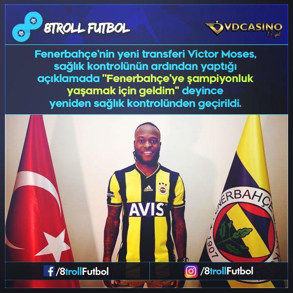 Transfer! Victor Moses Fenerbahçe'de