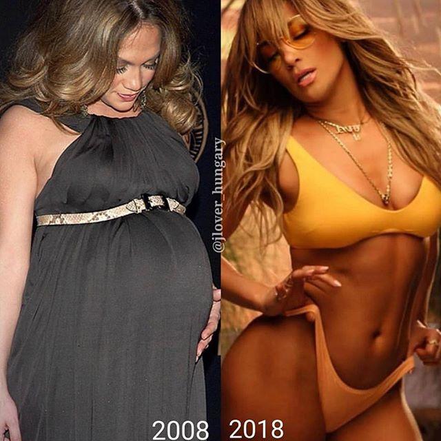 JLO, 10yearchallenge'a Bu Fotoğraf ile Katılmıştı