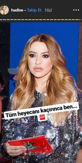 Hadise'den Özür Tweeti