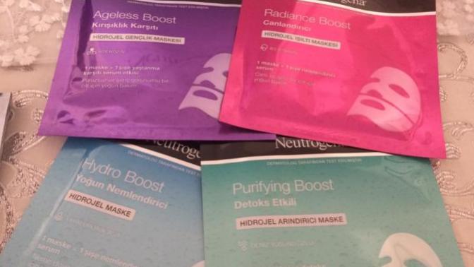 Neutrogena Çekilişinden Kazandığım Maskeler!
