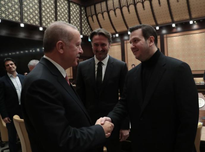 Sinemacılar Erdoğan'ın Huzurunda