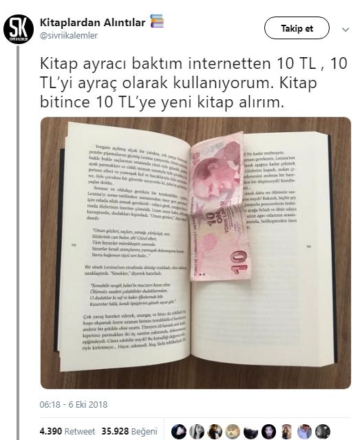 Twitter Kullanıcıları Kitap Ayracı Olarak Kullandıkları Şeyleri Paylaştı ve Ortaya İlginç Fikirler Çıktı!