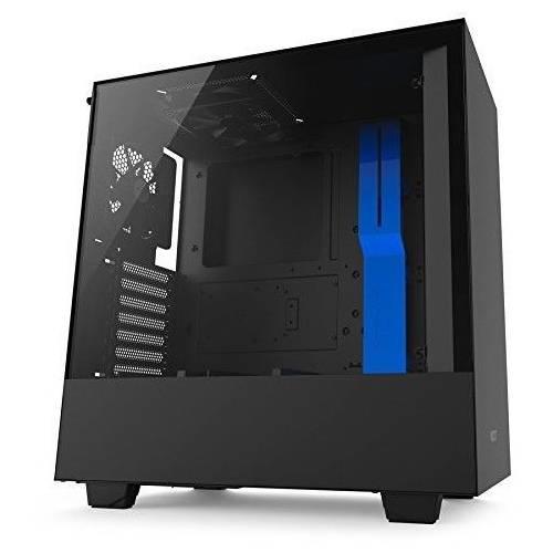 NZXT H500 Siyah Mavi Temp. Cam USB 3.1 ATX Kasa