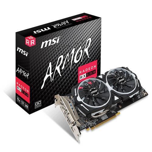 MSI Radeon RX580 Armor 8G OC