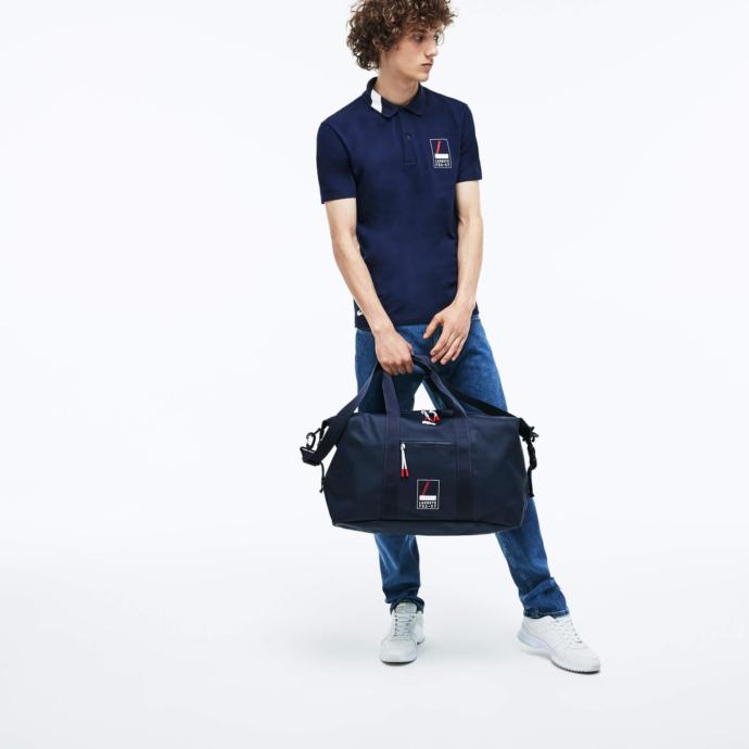 Lacoste erkek l.12.12 concept fantai̇si̇e lacı̇vert spor çantası