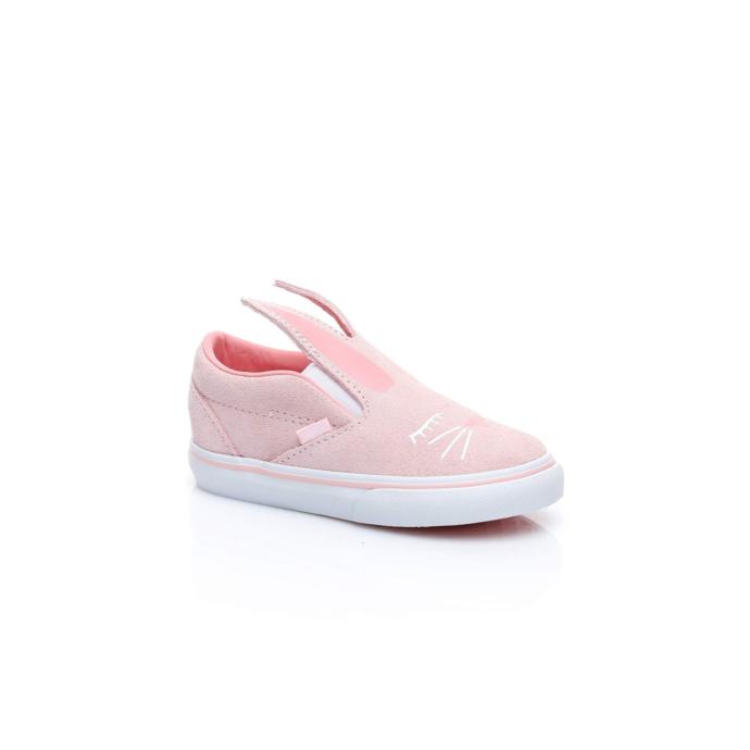 Vans Td Slip-On Bunny Çocuk Beyaz Sneaker