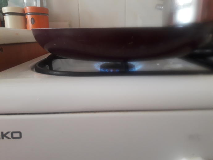 Yapışmaması için ısınması şart