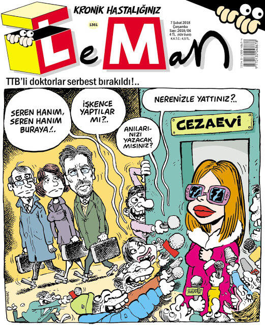 Güldürdü Düşündürdü Yasaklandı: Dünden Bugüne Ülke Gündemine Damga Vurmuş ve Kapanmış 3 Mizah Dergisi ve 17 Sağlam Karikatür