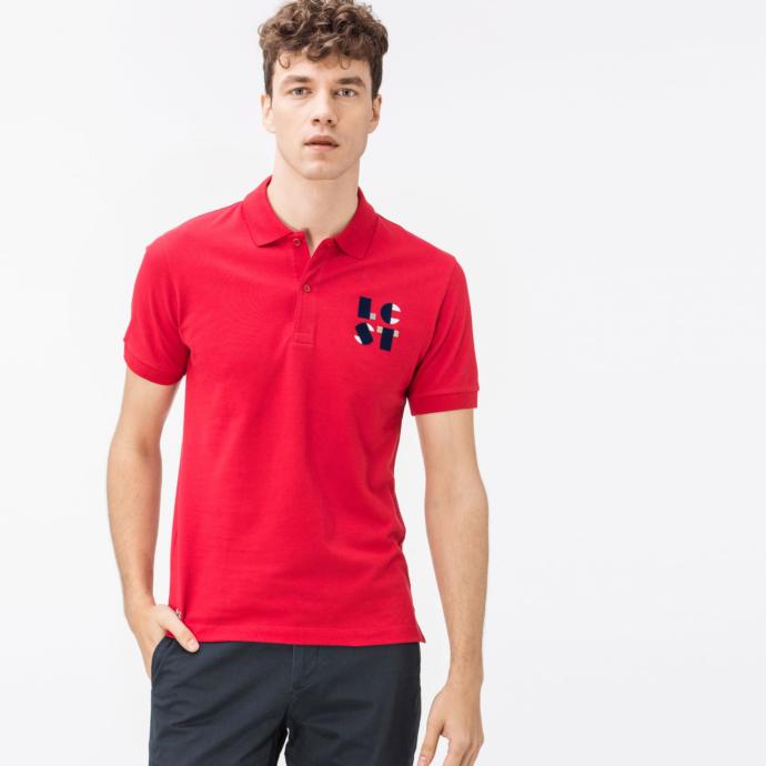 Lacoste Erkek Regular Fit Kırmızı Polo