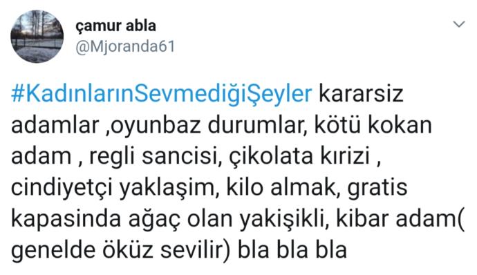 Kadınlar Ne İster? 14  Şubat  Yaklaşırken Twitter Aleminin Tüyolarıyla #kadınlarınsevmediğişeyler