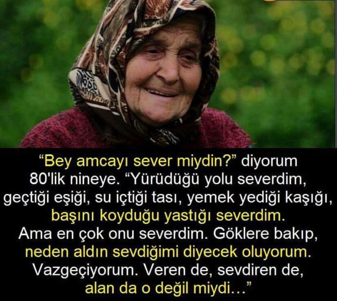 Bir Kadını Çok Sevmeyin, Doğru Sevin