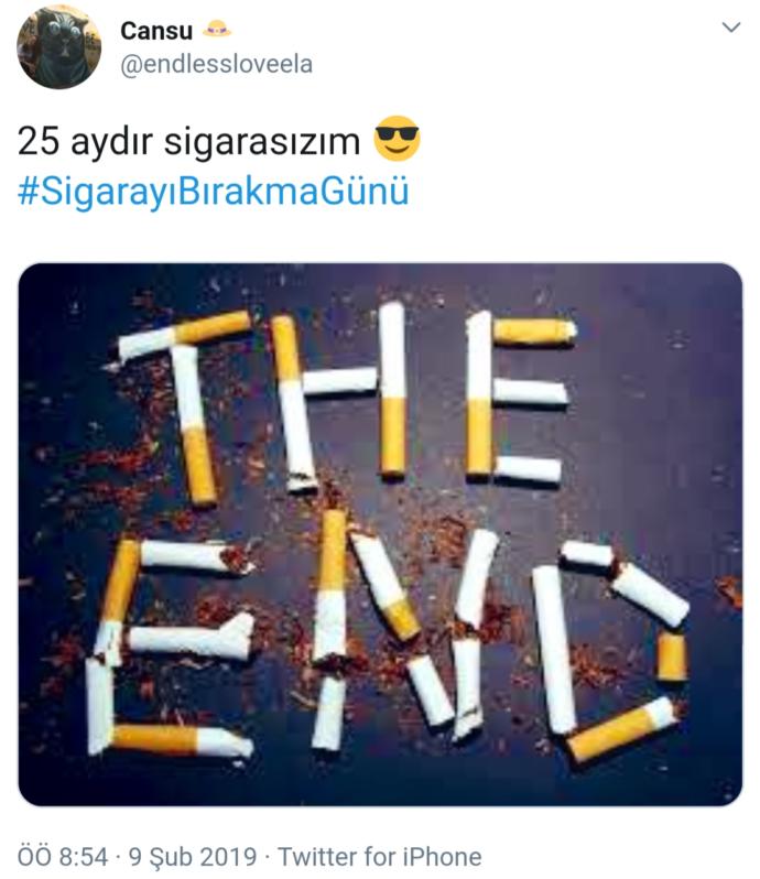 Kibriti Umuda Çak, Sigaraya Değil: Twitter'da #SigarayıBırakmaGünü