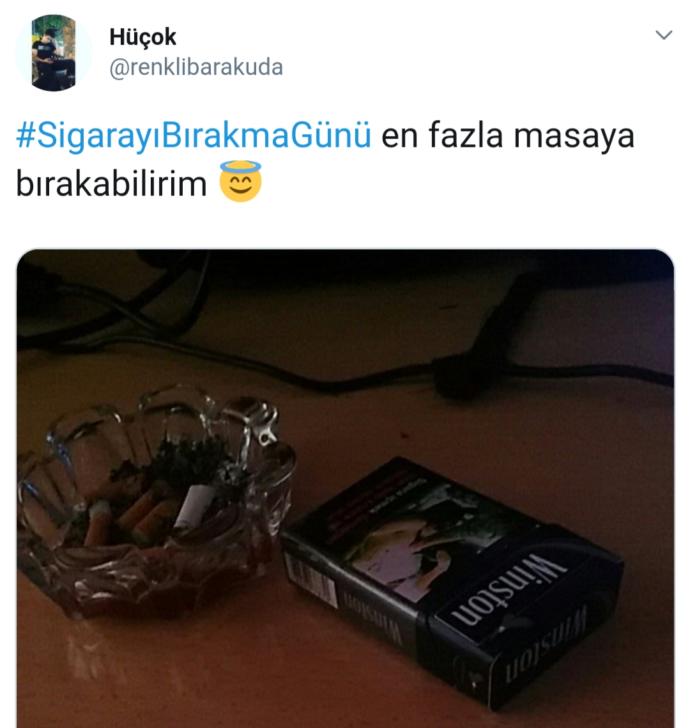 Kibriti Umuda Çak, Sigaraya Değil: Twitter'da #SigarayıBırakmaGünü