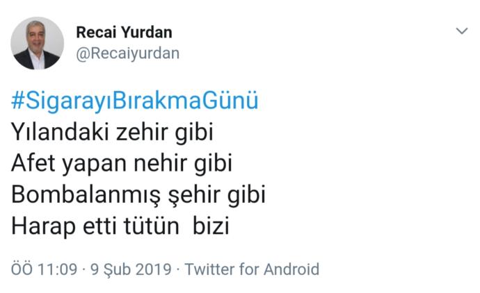 Kibriti Umuda Çak, Sigaraya Değil: Twitter'da #SigarayıBırakmaGünü