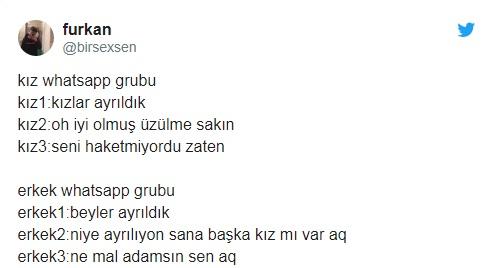 Efsane Gıybetlerin Döndüğü Kız WhatsApp Gruplarını Mizahına Alet Ederek Güldüren Kişiler!