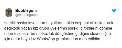 Efsane Gıybetlerin Döndüğü Kız WhatsApp Gruplarını Mizahına Alet Ederek Güldüren Kişiler!