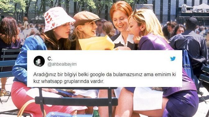 Efsane Gıybetlerin Döndüğü Kız WhatsApp Gruplarını Mizahına Alet Ederek Güldüren Kişiler!