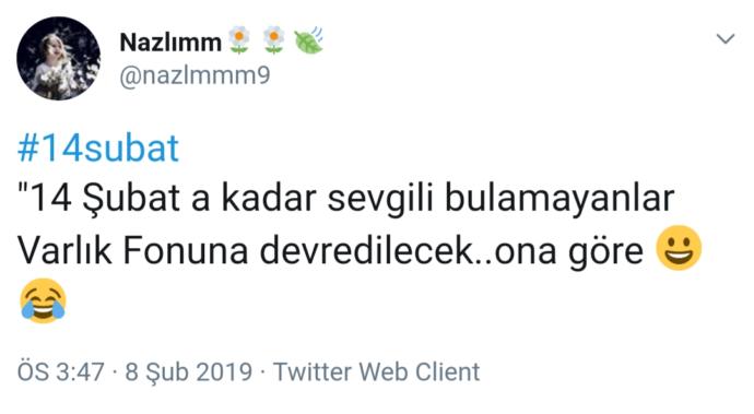 Twitter'ın Sevgilisizlerinin #SevgililerGünü ile İmtihanı