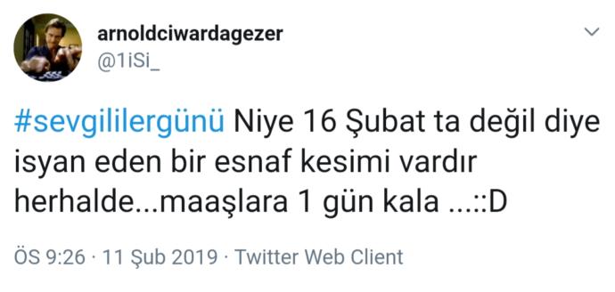 Twitter'ın Sevgilisizlerinin #SevgililerGünü ile İmtihanı