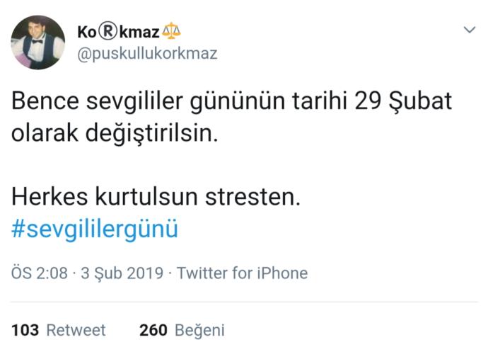 Twitter'ın Sevgilisizlerinin #SevgililerGünü ile İmtihanı