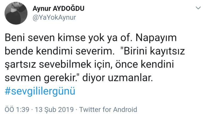 Twitter'ın Sevgilisizlerinin #SevgililerGünü ile İmtihanı