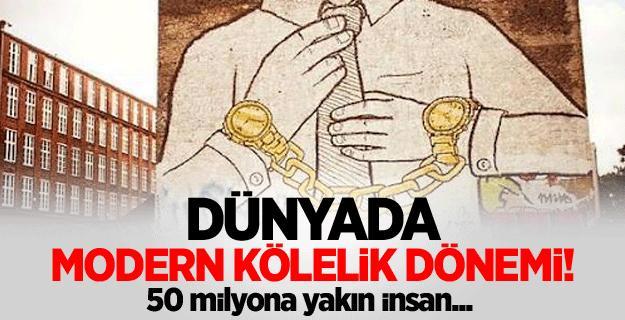 Maaşlı çalışma modern kölelik