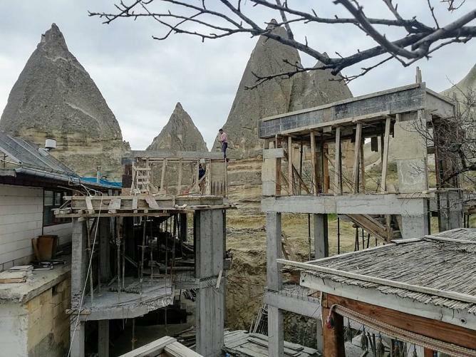 Peribacaları Etrafında Yapılan İnşaatlar Durduruldu