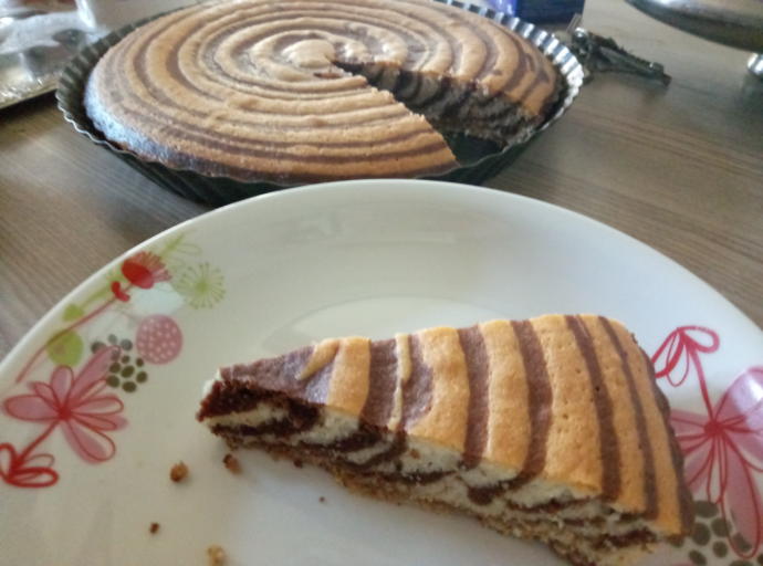 Yumuşacık Ve Mükemmel Lezzetiyle Zebra Kekim!