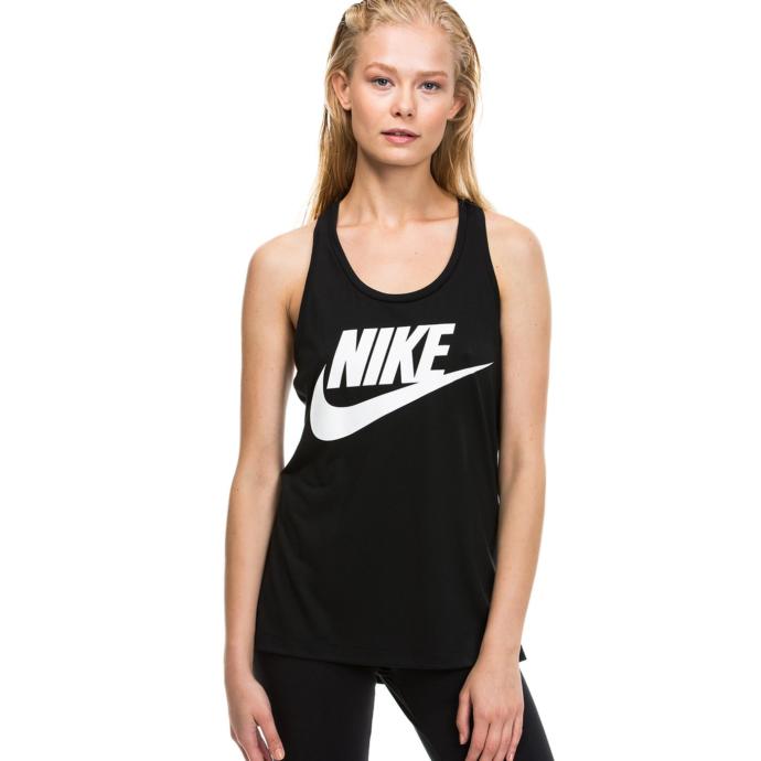 Nike Essential Kadın Siyah Çarpraz Sırtlı Atlet