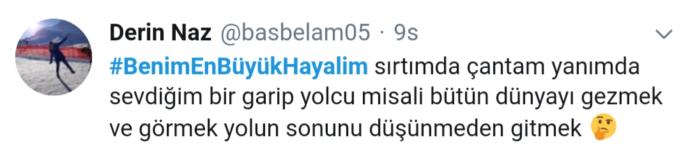 Hayaller ve Gerçekler: Twitter Aleminin Hayalleri Dile Geldi #BenimEnBüyükHayalim