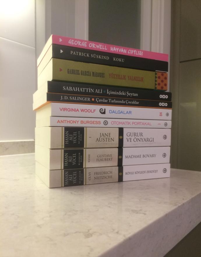 D&R Hediye Çekimle Aldığım Birbirinden Güzel 11 Kitap