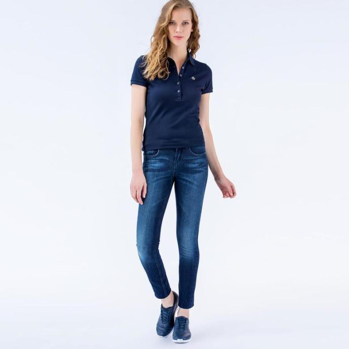Lacoste Kadın Mavi Pantolon