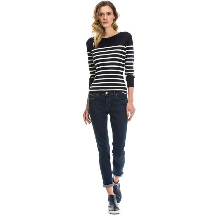 Nautica Kadın Mavi Slim Fit Jean Pantolon