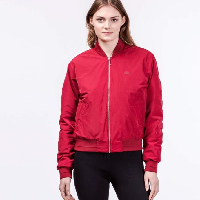 Lacoste kırmızı mont