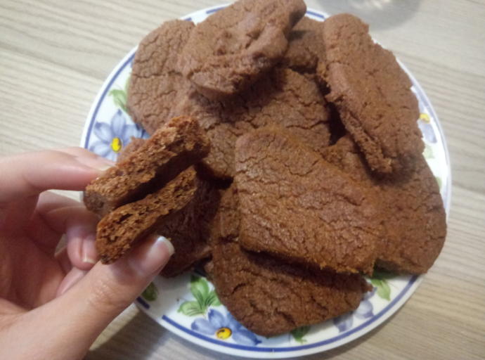 5 Dakikada Hazırlanan Enfes Kakaolu Kurabiye Tarifim!