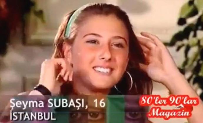 Şeyma Subaşı'nın 16 Yaşındayken Katıldığı İlk Yarışma