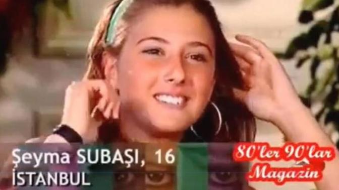 Şeyma Subaşı'nın 16 Yaşındayken Katıldığı İlk Yarışma
