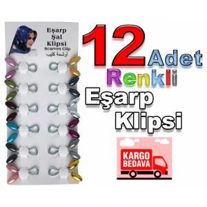 Eşarp şal klipsi