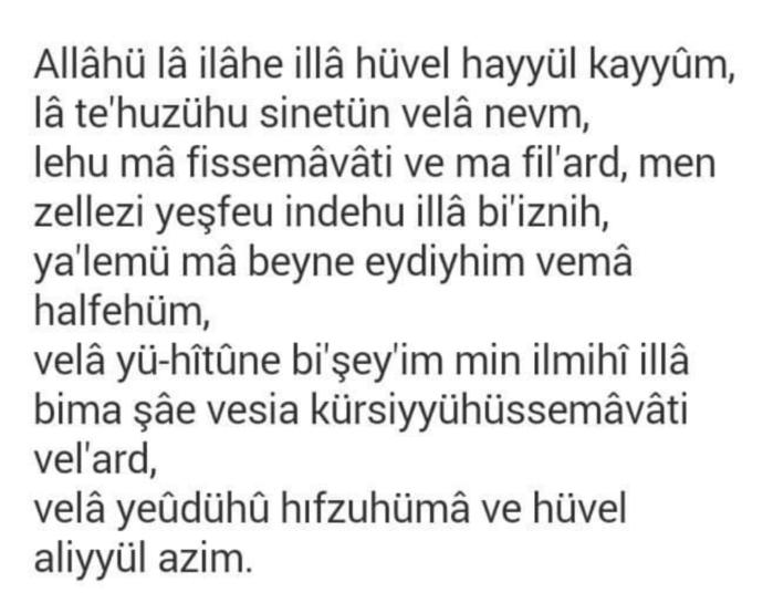 Silah Niteliğinde, İnanılmaz Güce Sahip Bir Sure: Ayet-el Kürsi!