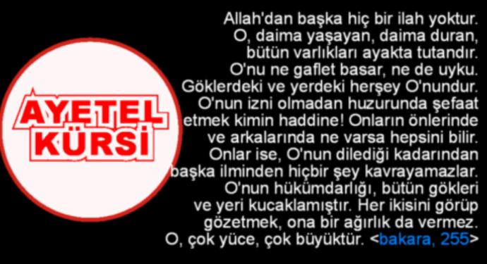 Silah Niteliğinde, İnanılmaz Güce Sahip Bir Sure: Ayet-el Kürsi!