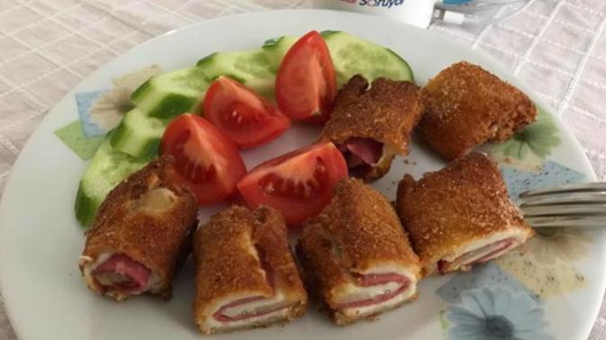 Pratik ve Lezzetli Kahvaltılık: Börek Misali Kızartılmış Rulo Nasıl Yapılır?