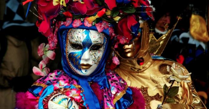 Şeyma Subaşı Venedik Karnavalı'nda (Foto Galeri)