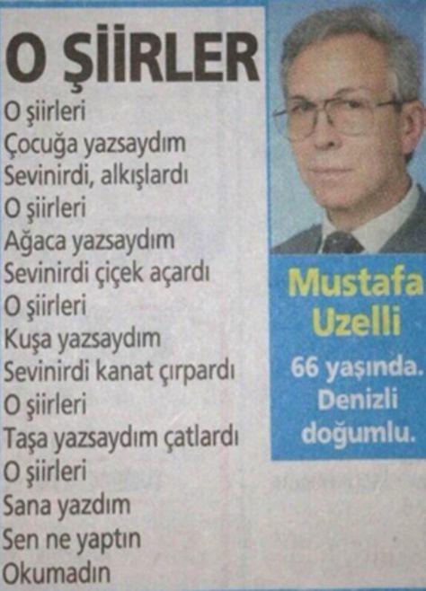 Onlar Her Şeyden İlham Alıp Şiir Yazabilirler! İşte Posta Gazetesinde Yayınlanmış Yüzümüzü Gülümseten O Şiirler
