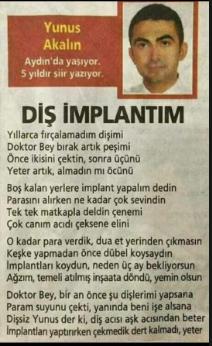 Onlar Her Şeyden İlham Alıp Şiir Yazabilirler! İşte Posta Gazetesinde Yayınlanmış Yüzümüzü Gülümseten O Şiirler