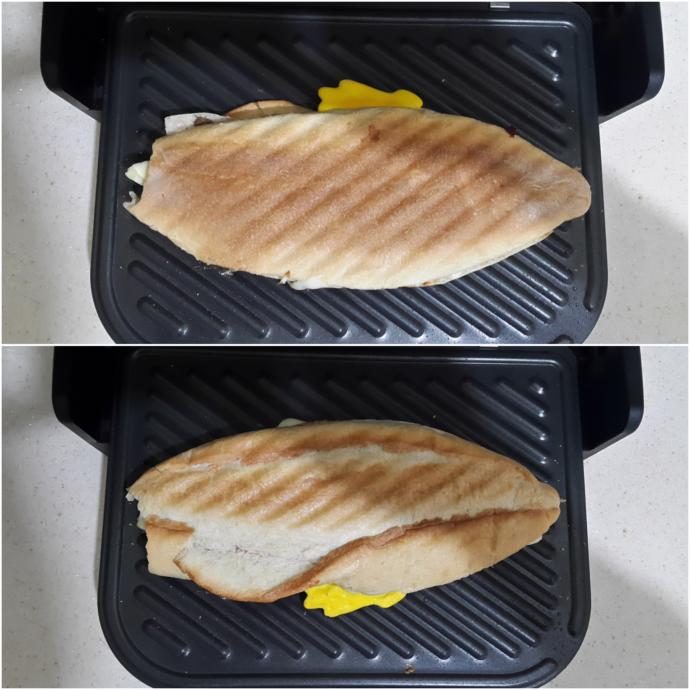 Kavurmalı Kaşarlı ve Yumurtalı Tost Yapımı