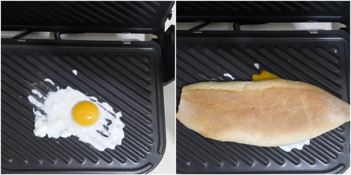 Kavurmalı Kaşarlı ve Yumurtalı Tost Yapımı